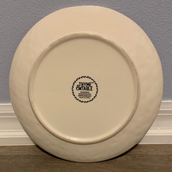 Thyme and Table Dinner Plate - Picture 2 of 2